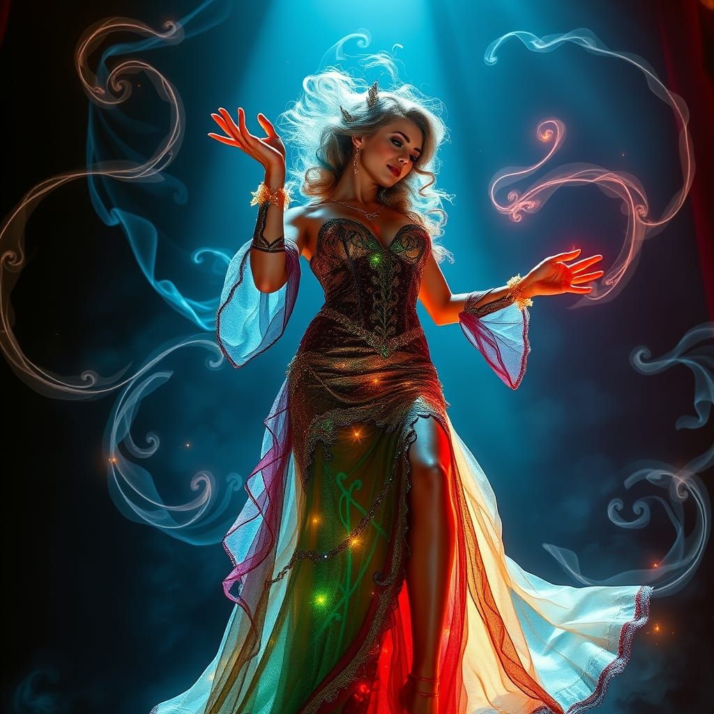 Enchantress of Burlesque: Tempest Storm in Mesmerizing Dance