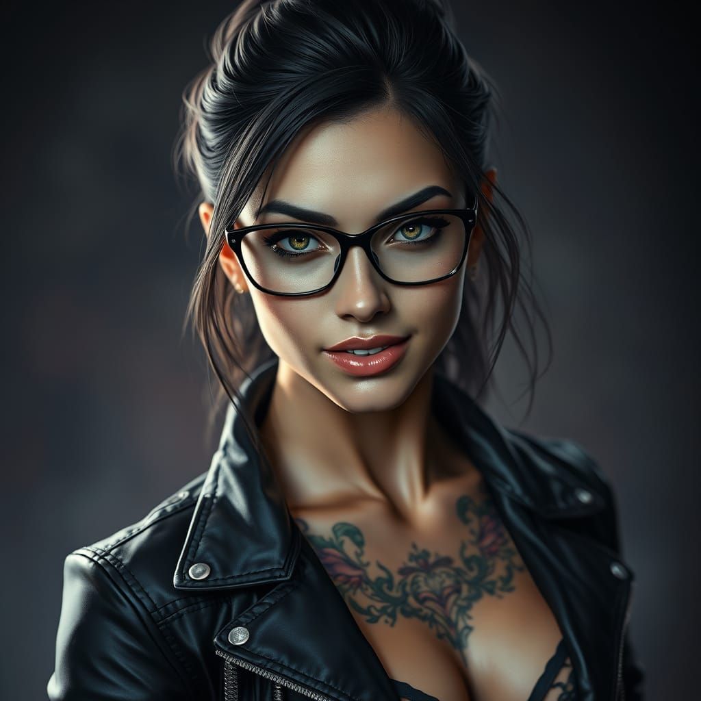 Sleek Assassin Elegance in Dark Fantasy Style