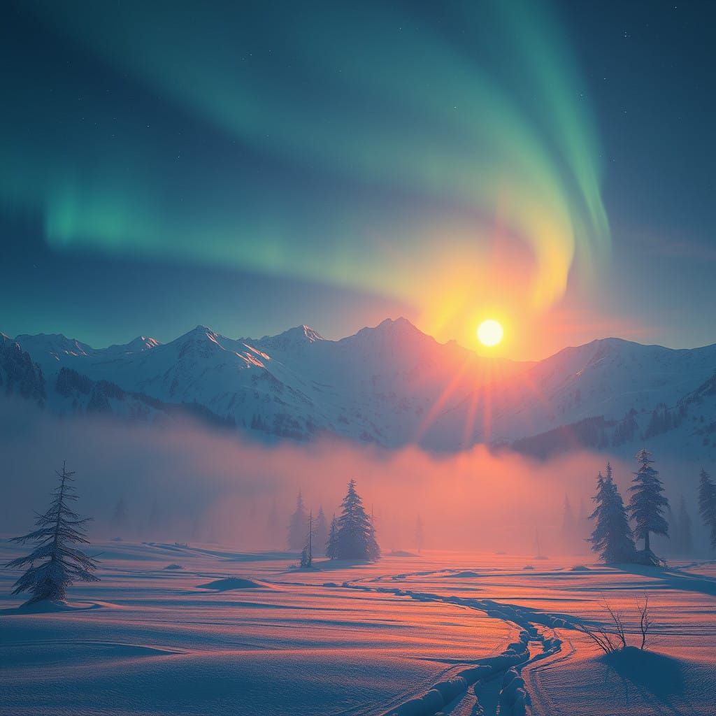 Winter Solstice in Ethereal Splendor