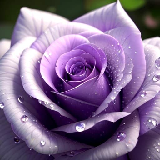 Violet Rose in Epic Digital Matte Painting