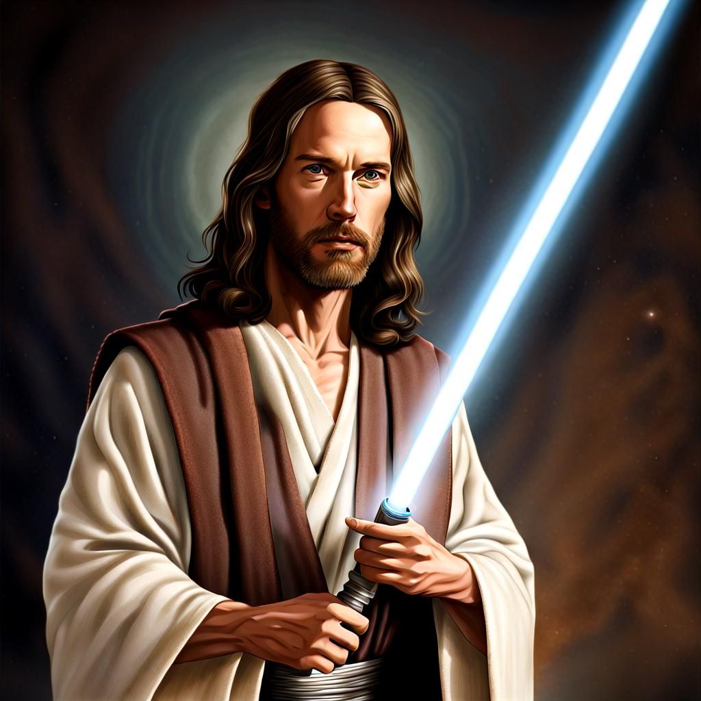 Jesus as a Jedi Knight