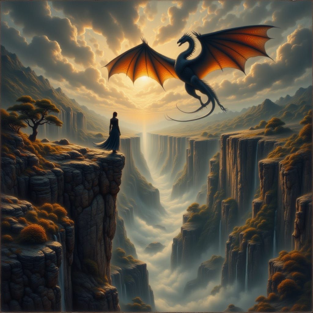 An epic fantasy illustration