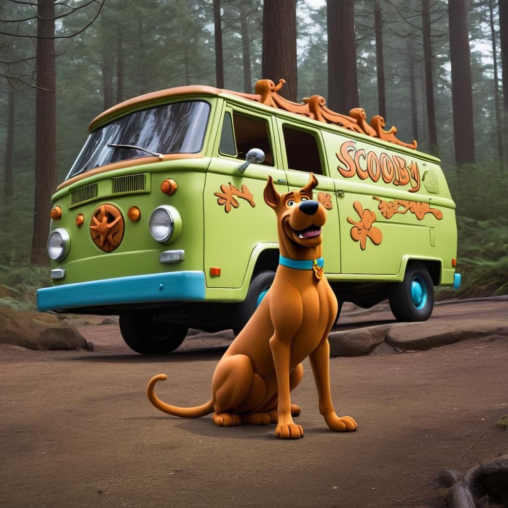 What do you think Scooby-Doo's dreams are like? Perhaps we c...