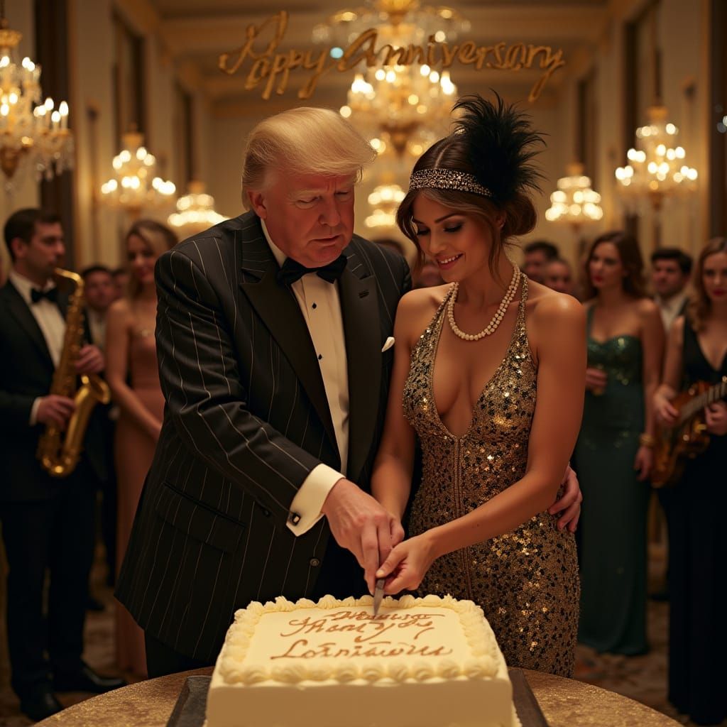 Trump's Art Deco Anniversary: A Great Gatsby Celebration