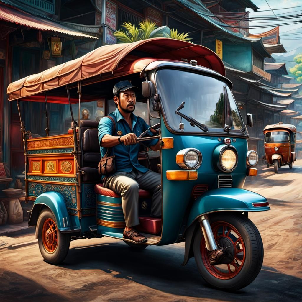 Thai tuk-tuk