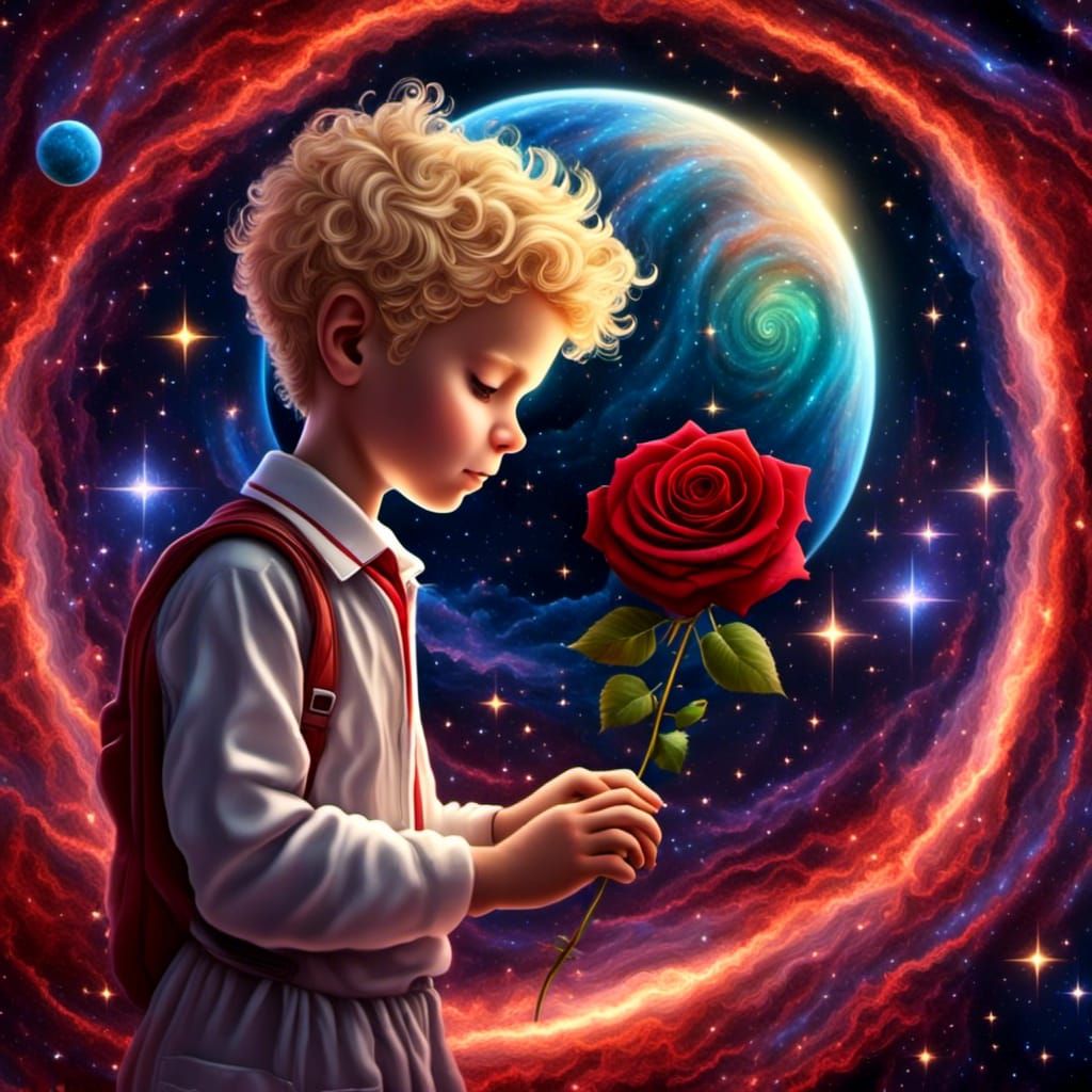 The Little Prince and His Rose