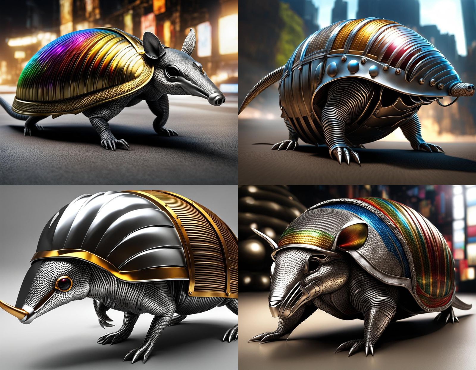 Speedy Armadillo Knocks Over Villain at Light Speed