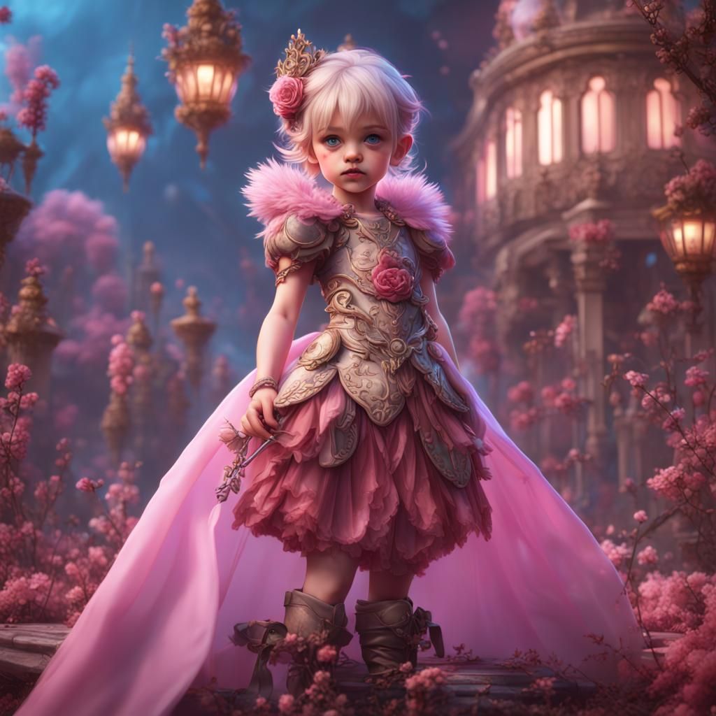 Girly Boy: Detailed Fantasy Concept Art