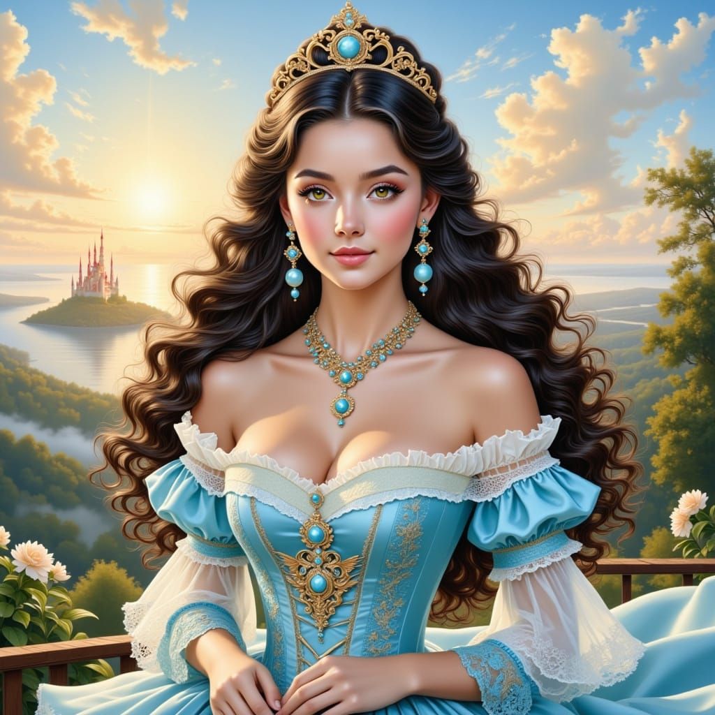 Ethereal Xianxia Princess in Heavenly Realm