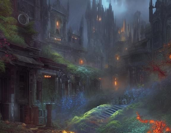 Drow City Life: a Dark Fantasy Masterpiece