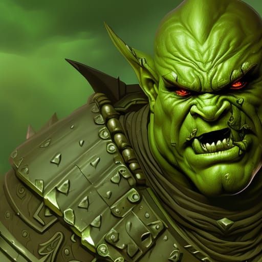 Angry orc