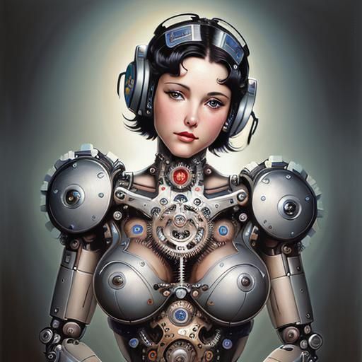 Robot woman