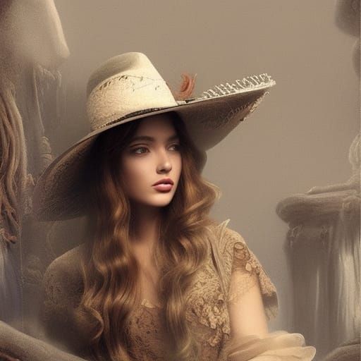 Dramatic Hats Digital Matte Painting