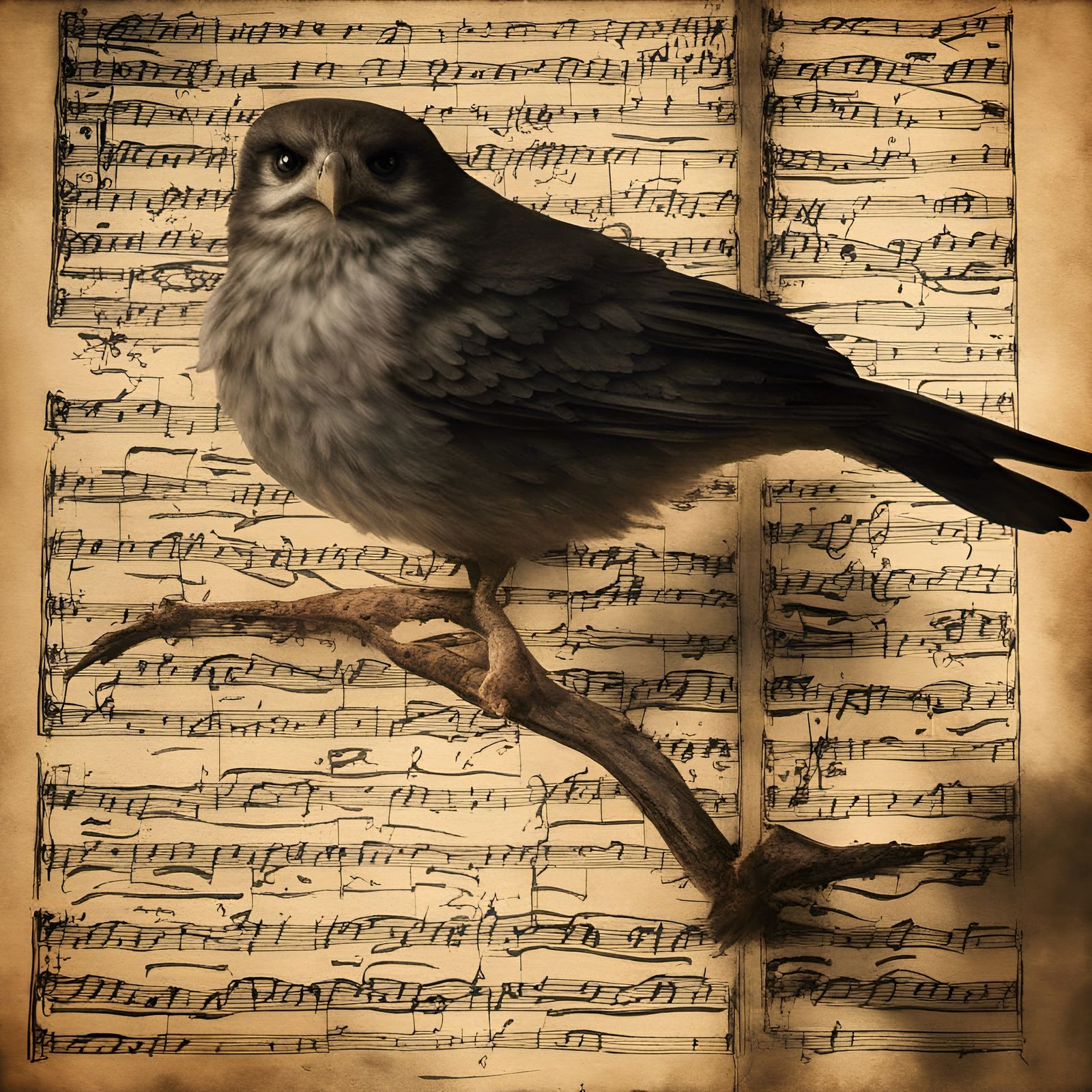 Intricate Papercut Kirigami Diorama with Musical Elements