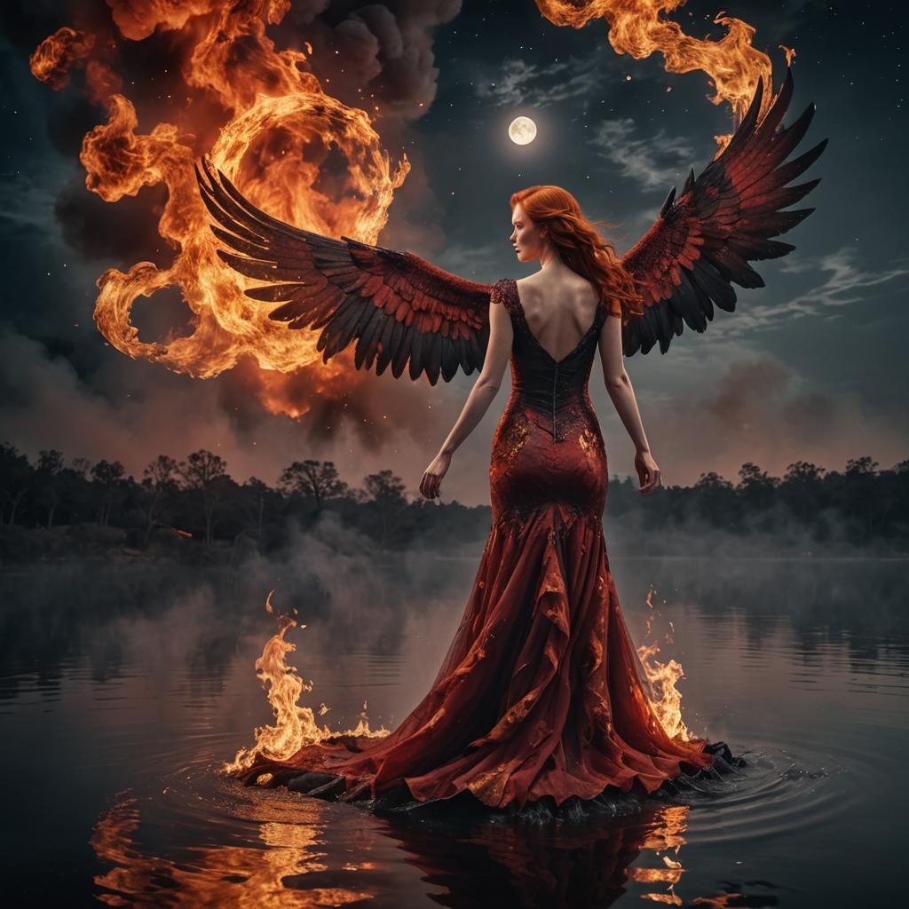 A beautiful gigantic visible ohoto of a gorgeous red headed ...