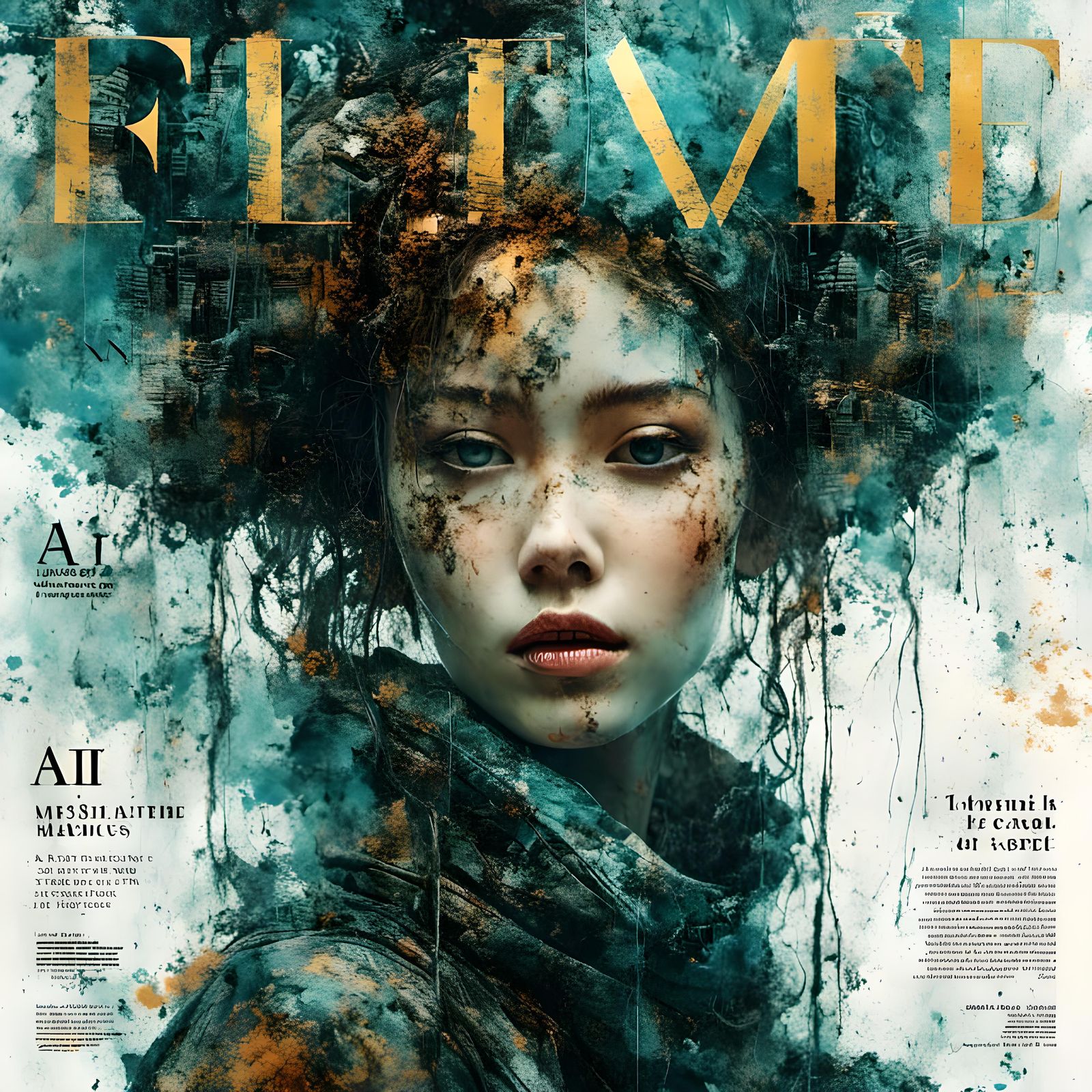 "Lora Art" The AI Art Magazine VOL. 1