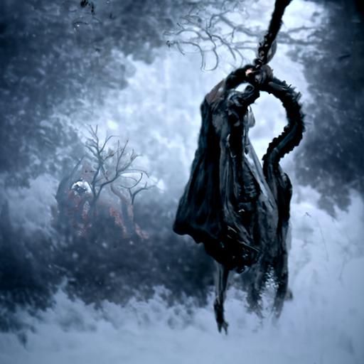 Dark and Creepy Noose Scene