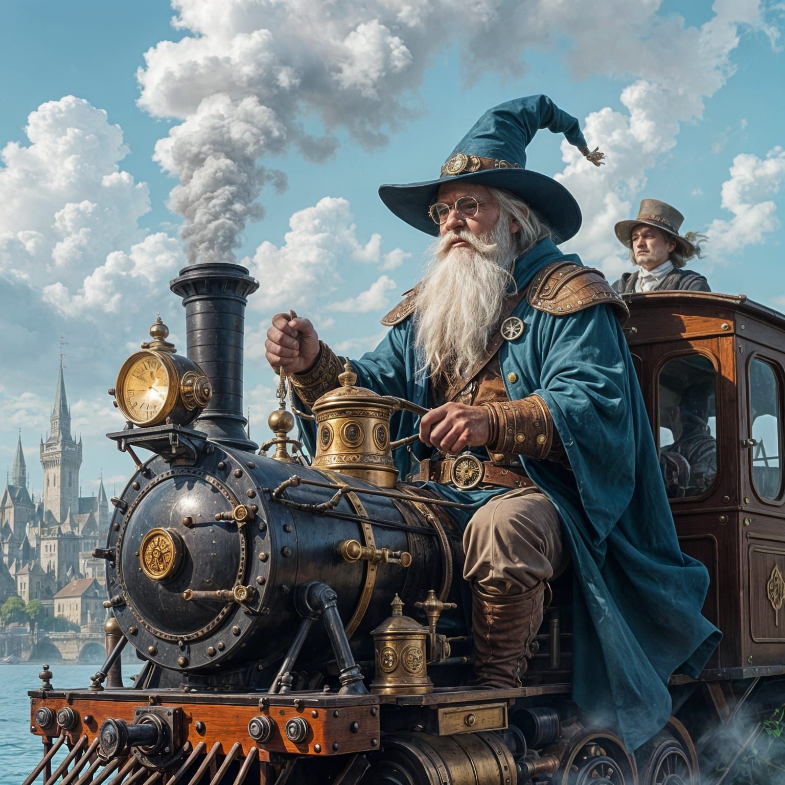 Fantasy Worlds Come Alive with Steampunk Engines