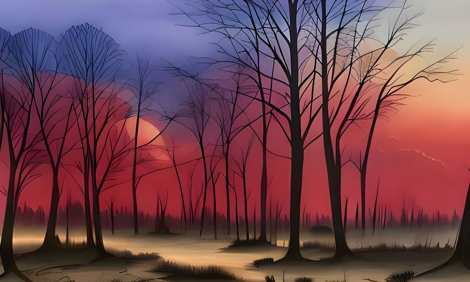 Good Morning To All #11: Red Sky In The Morning