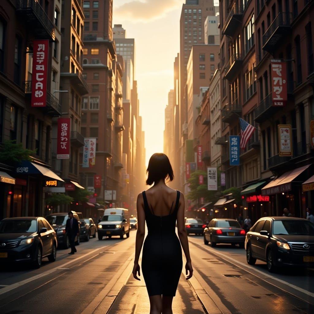 Golden Hour in New York City