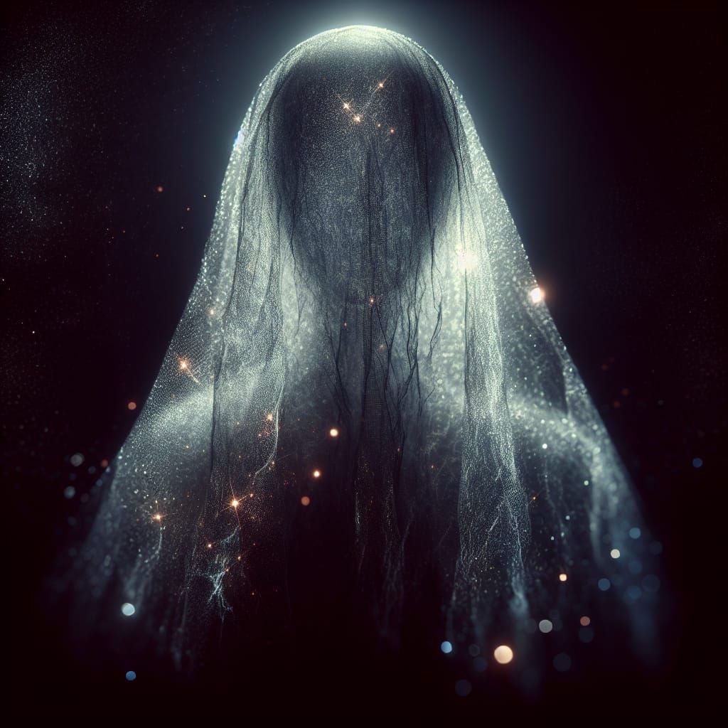 Ethereal Phantom with Ghostly Aura