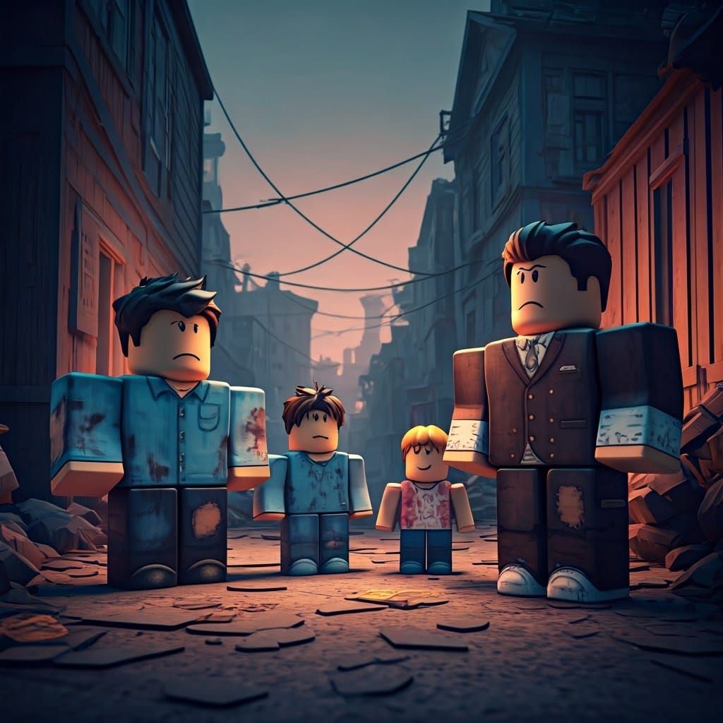Poor Roblox Family Faces Scorn from Wealthy Neighbors in Vib...