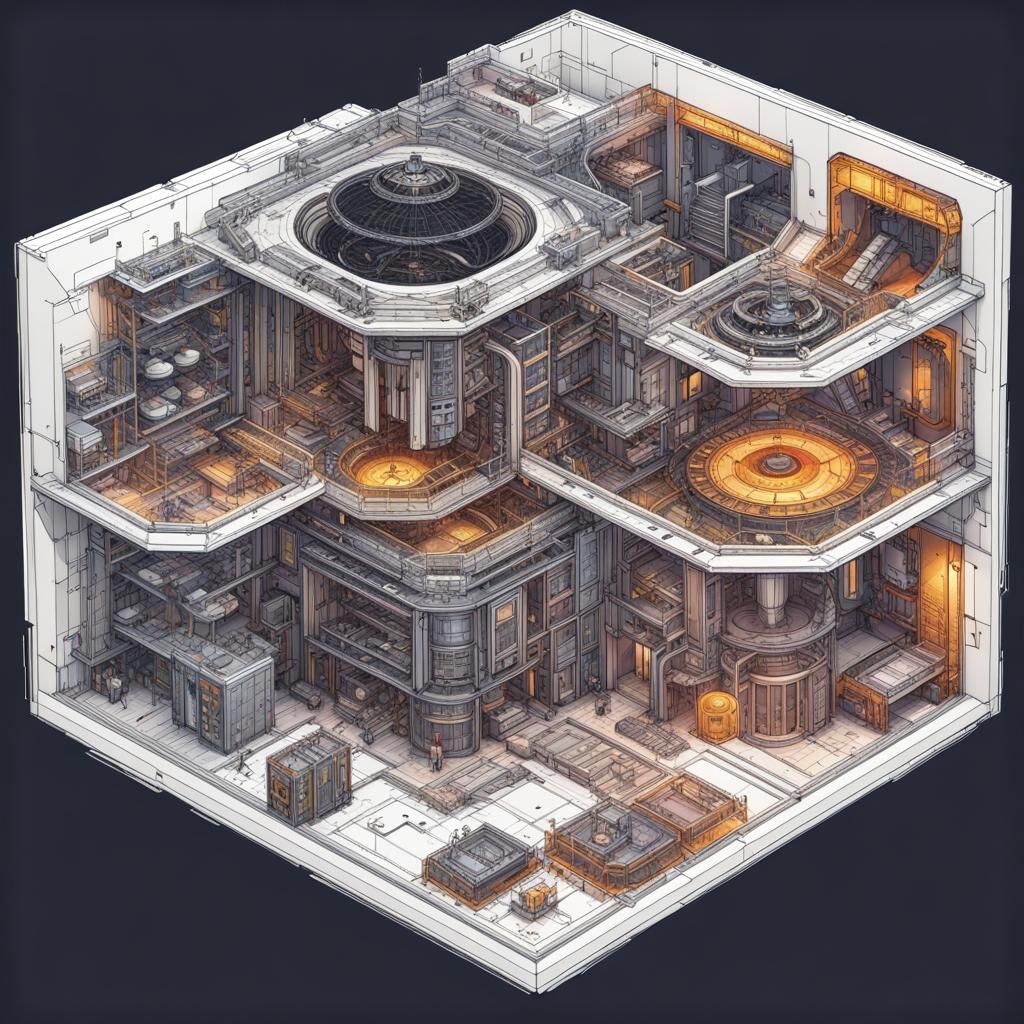 Space Station - Power Core - Revisit #2