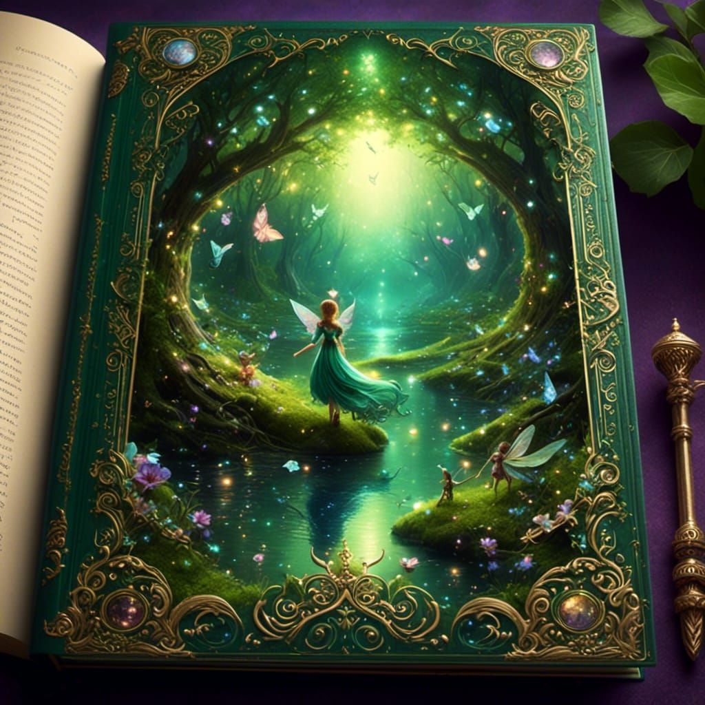 Fairy Land Book Cover Illustration