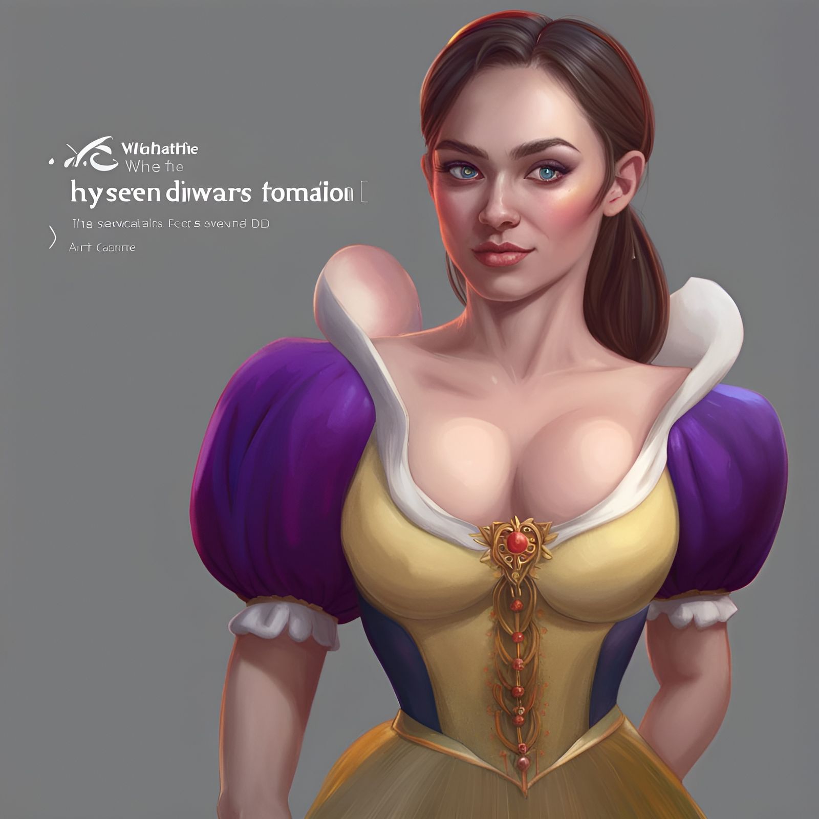 Dwarfs Portrait in Colorful Detailed Fantasy Style