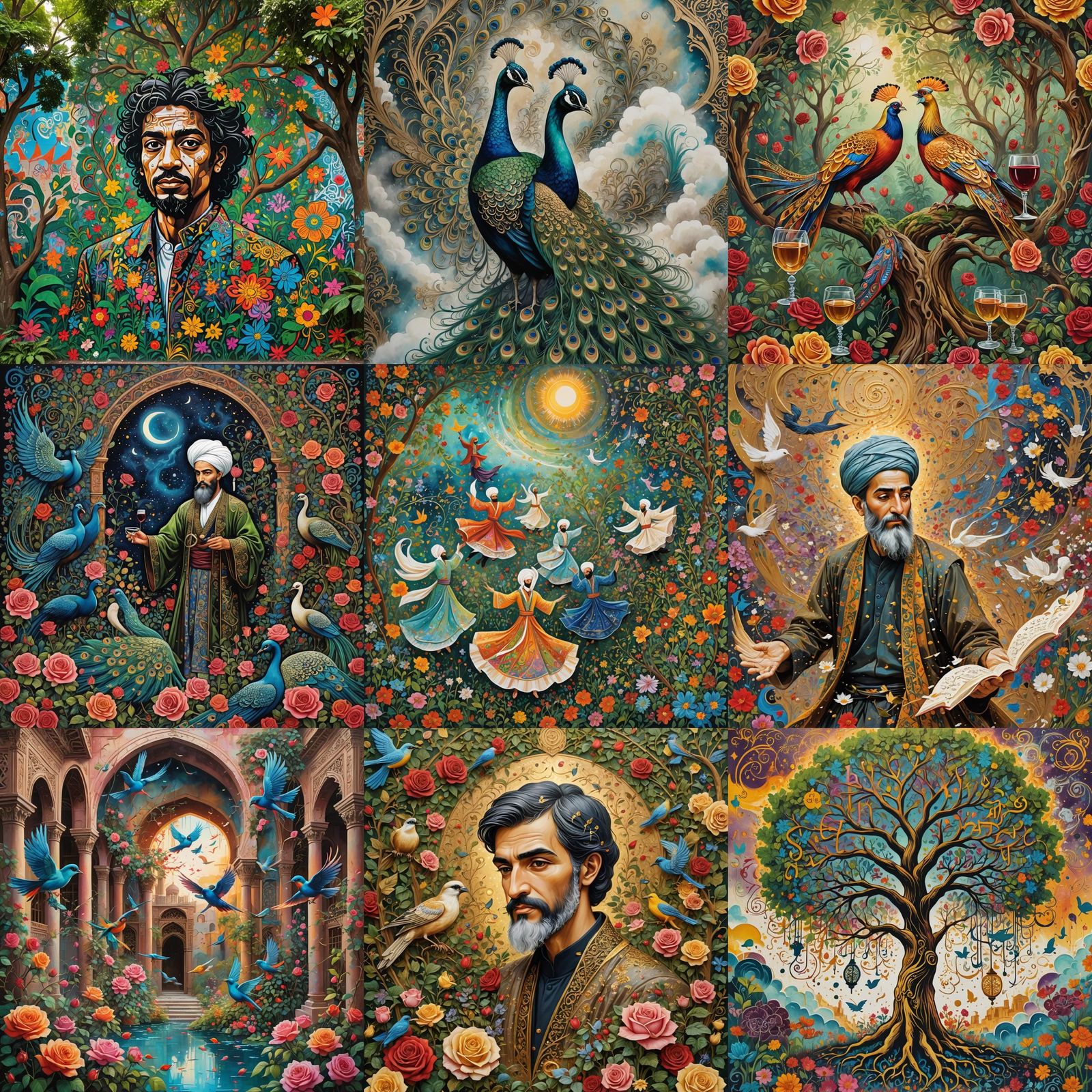 Epic Hafez-Inspired Graffiti Art Piece