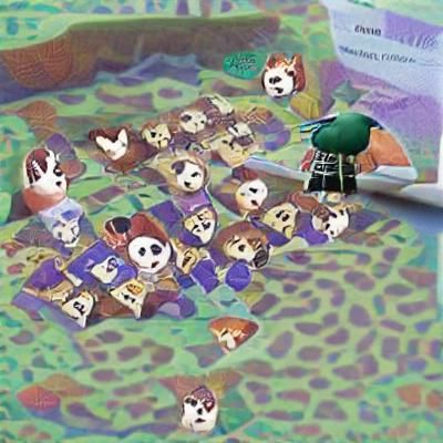Demonic Animal Crossing Character Illustration