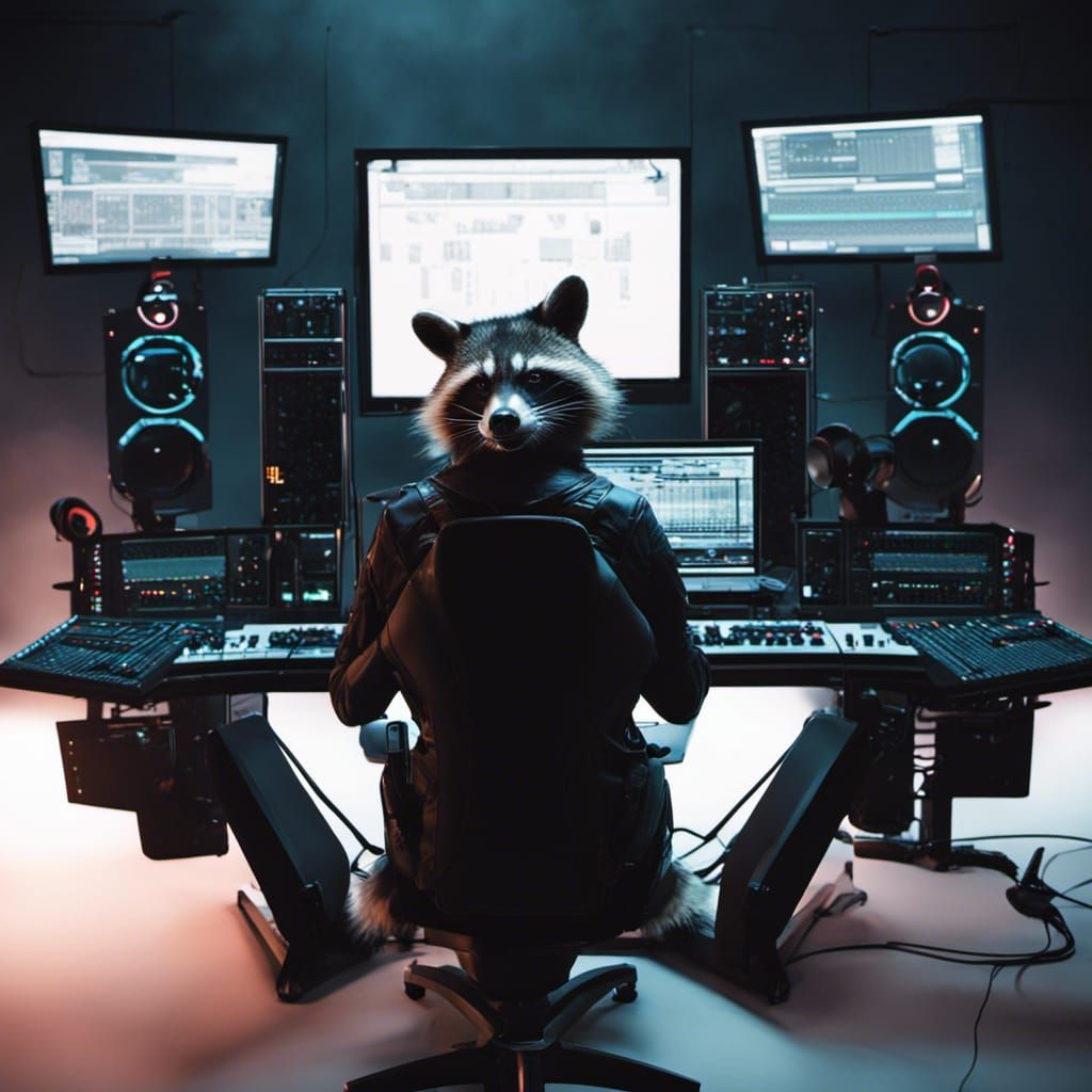 Raccoon as Music Producer