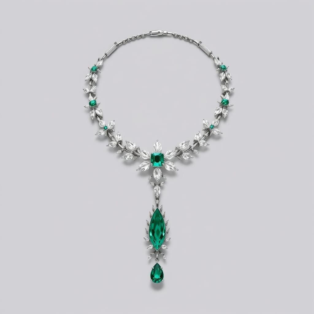 Luxurious Van Cleef and Arpels-Inspired Jewelry Art