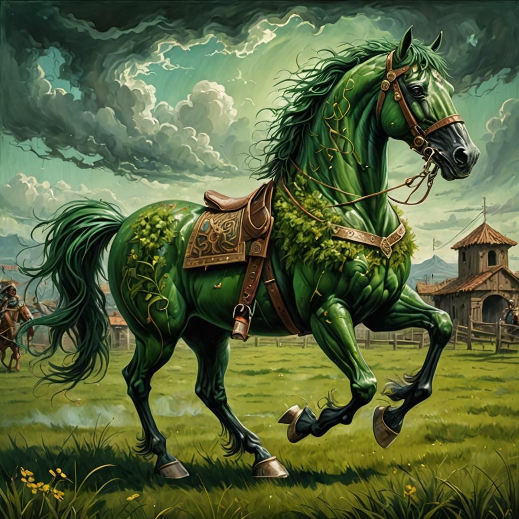 Trojan Horse Breaks Loose in Lush Pastures