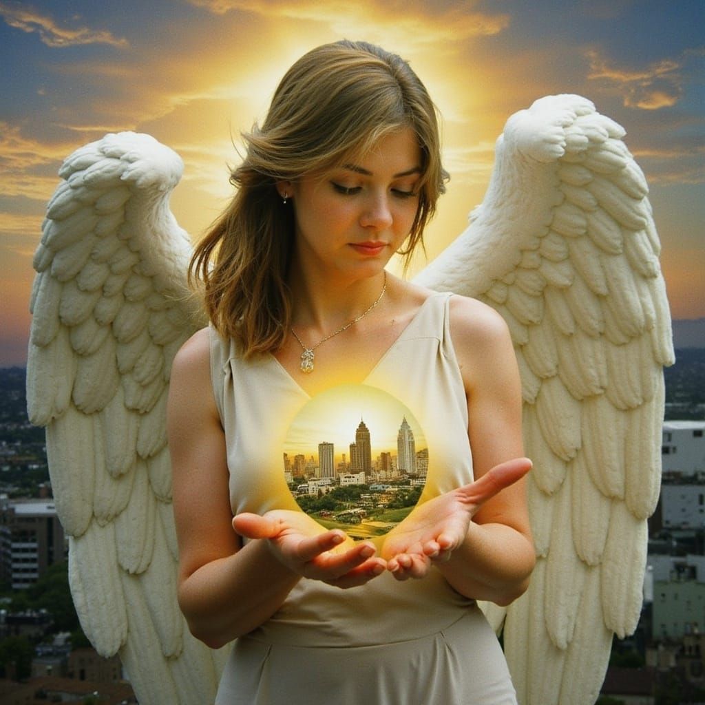 Angel Weeps Golden Tears for Los Angeles: Film Glitch