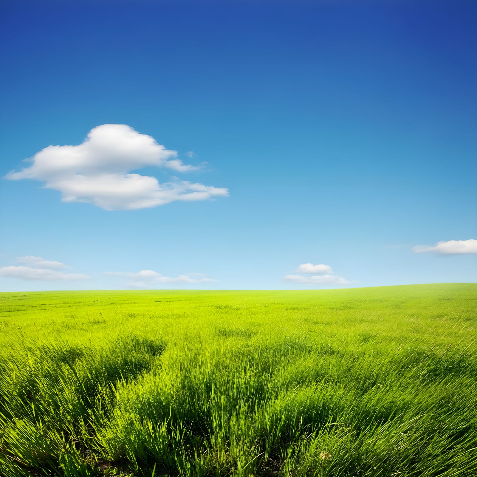 Idyllic Countryside Scene in Vibrant Colors