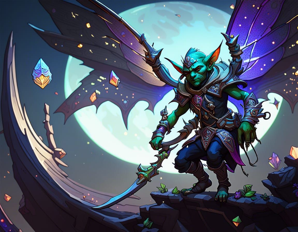 Archfey Goblin Ranger in Glittering Labyrinth