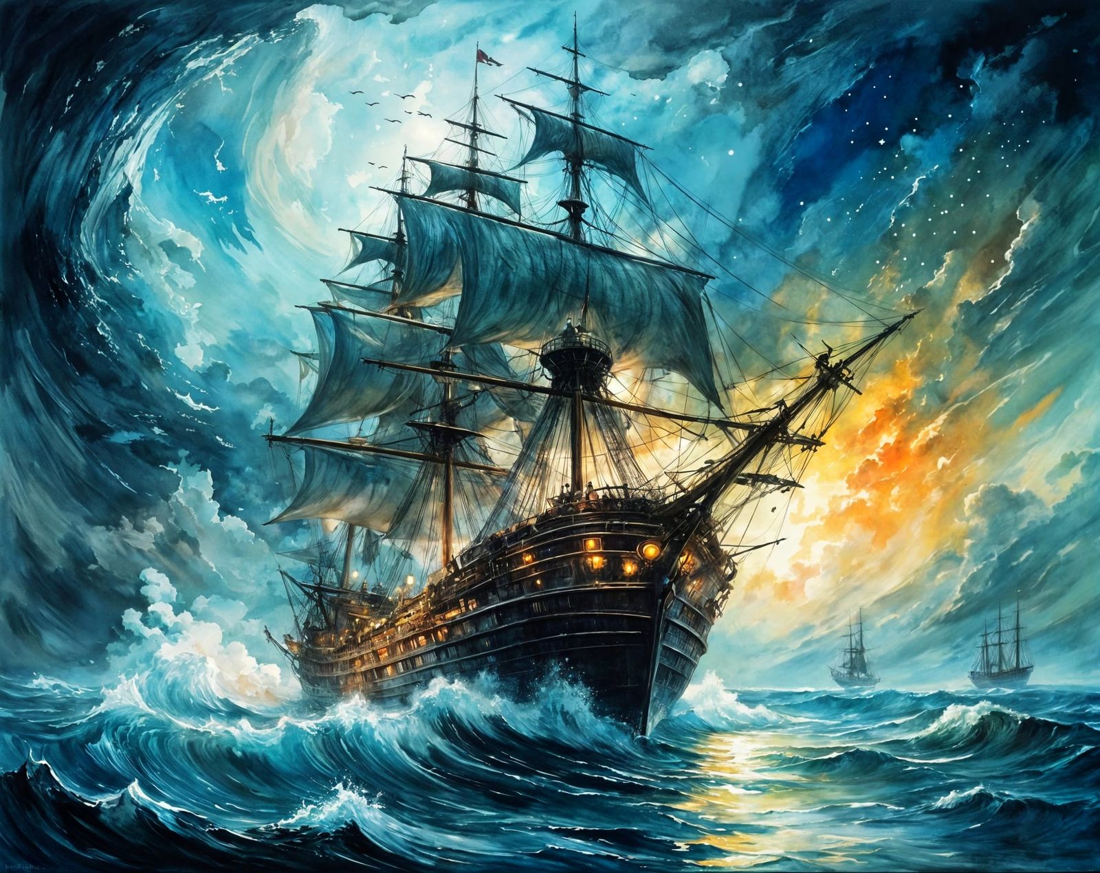 "The Stormlight Galleon’s Final Crossing"