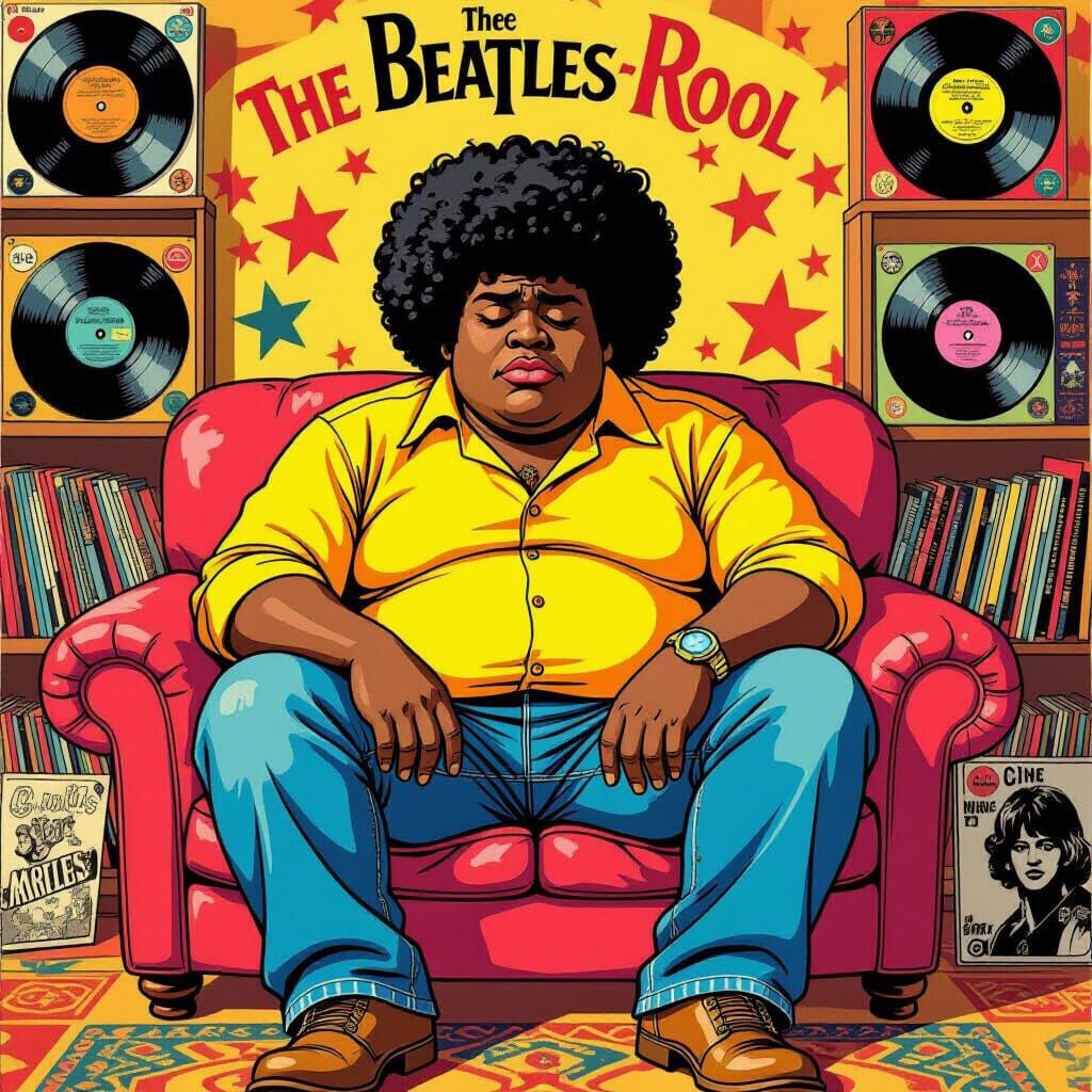 Fat Albert's Rock & Roll Heartbreak with Beatles Memorabilia