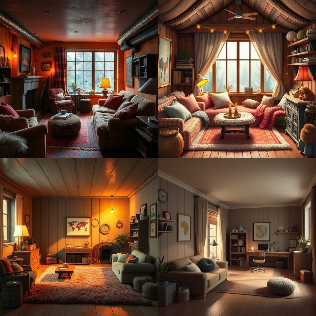 AI Generated Image of a Room