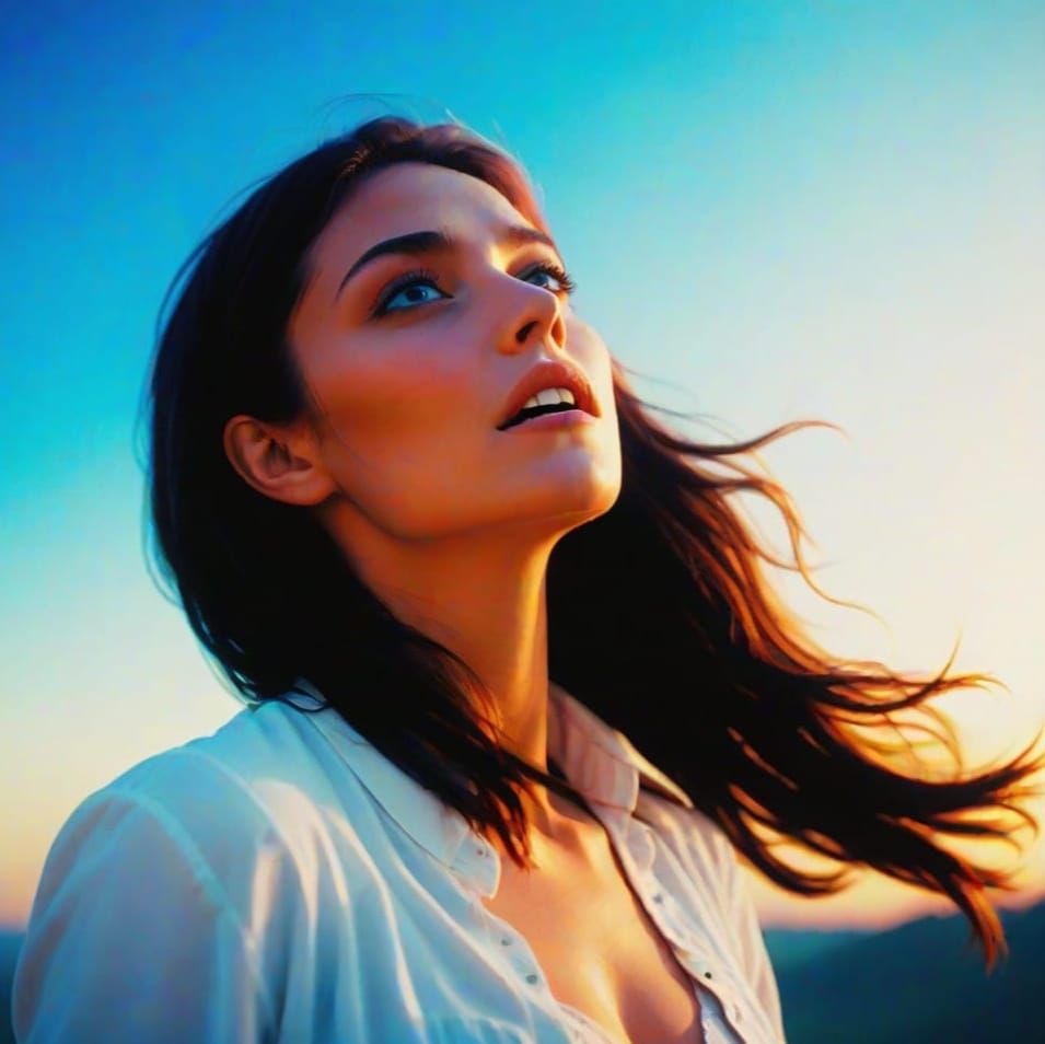 Cinematic Masterpiece with Film Grain and Vignette