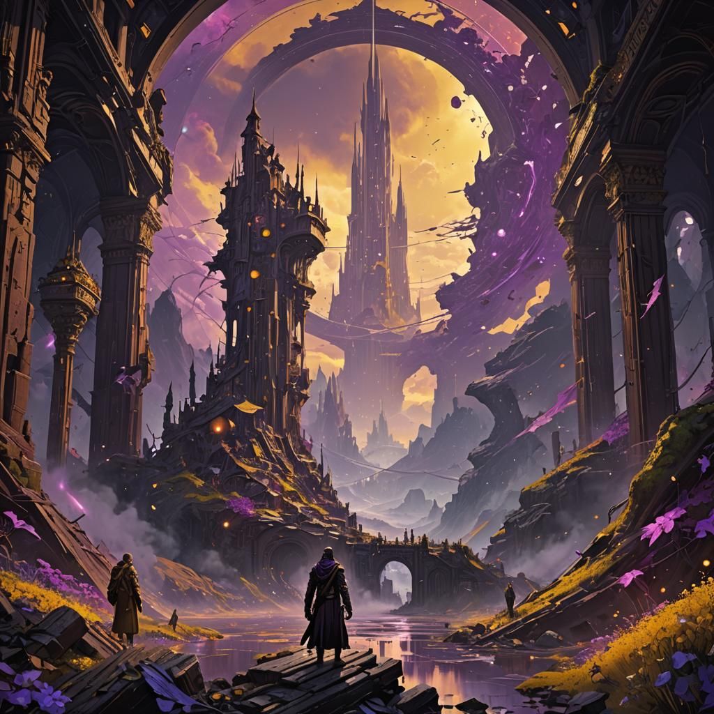 Dark Fantasy End of World Concept Art