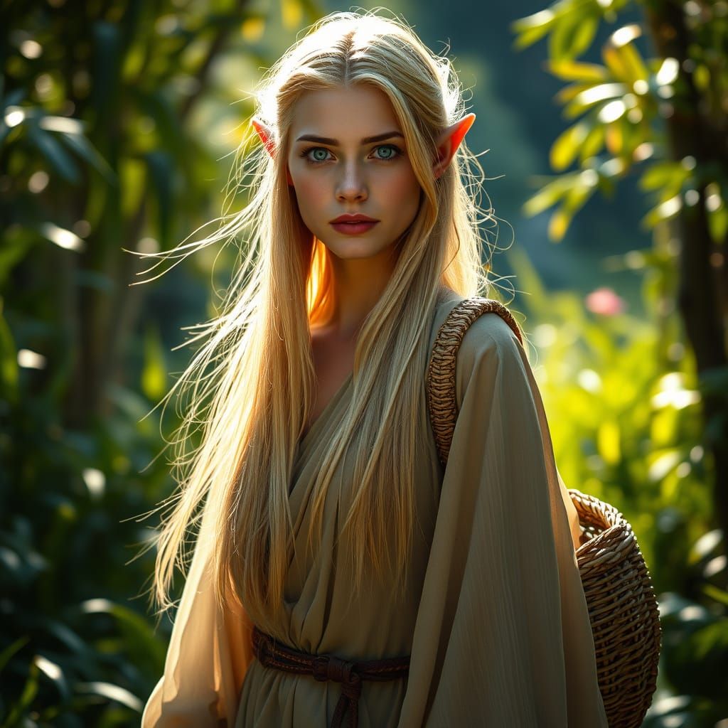Elven woman,