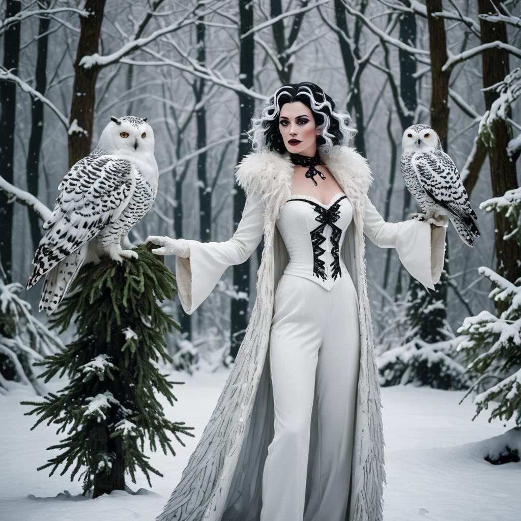 Cruella Snowy Owl Queen