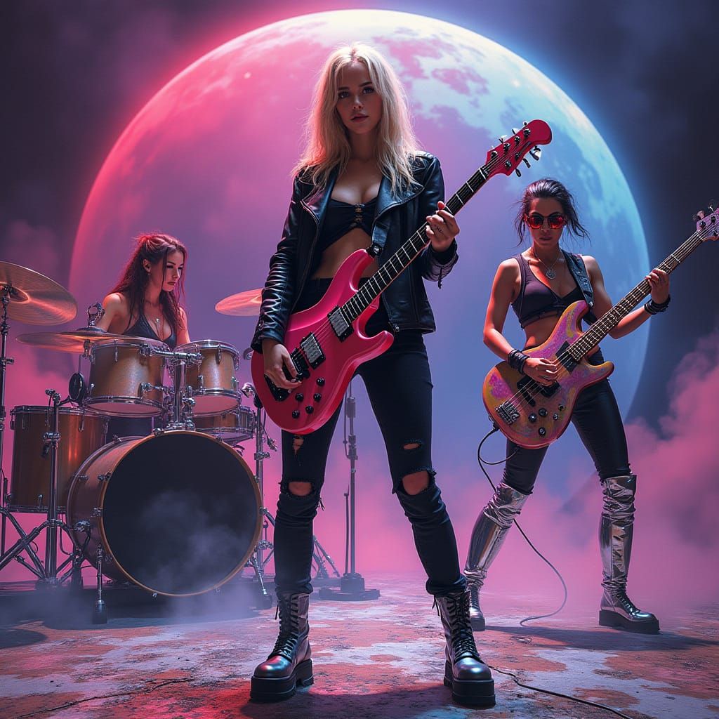 Heavy Metal Goddesses Unite on Adams Planet