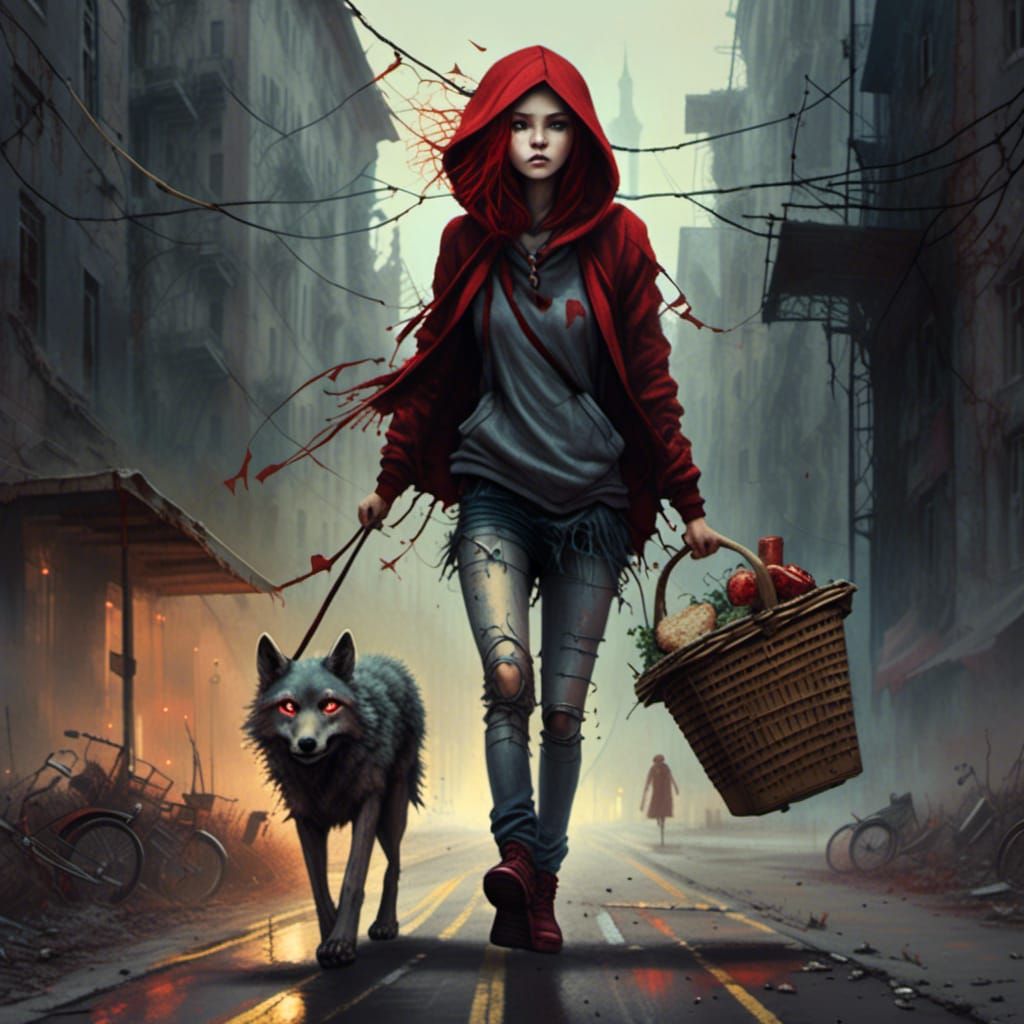 Red Riding Hood's Dystopian Escape