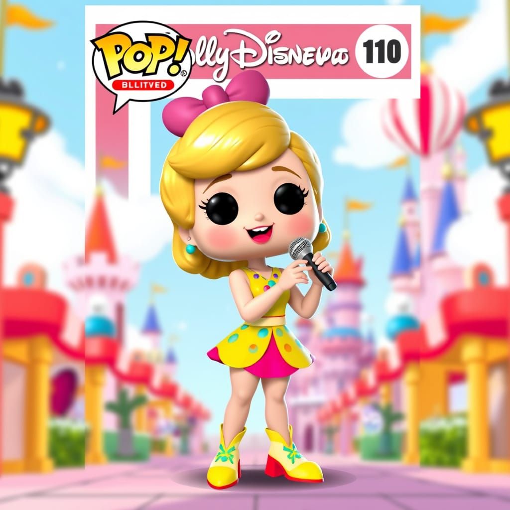 Funko Pop Figure Disney Polly Genova with Blonde Short Hair ...
