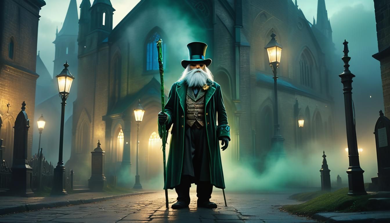 Turtle Sage in Mystical Church Setting