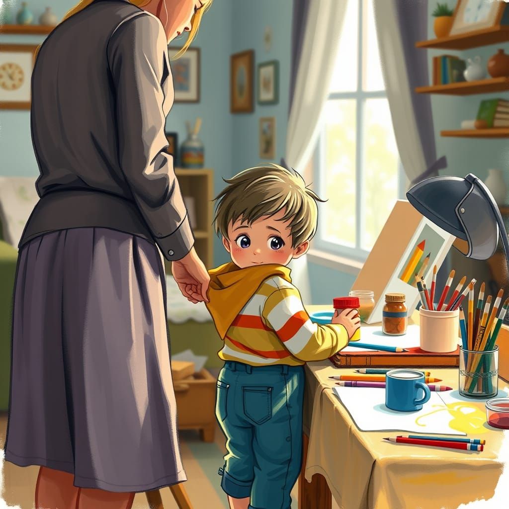 Encouraging a Child's Creativity: Whimsical Art