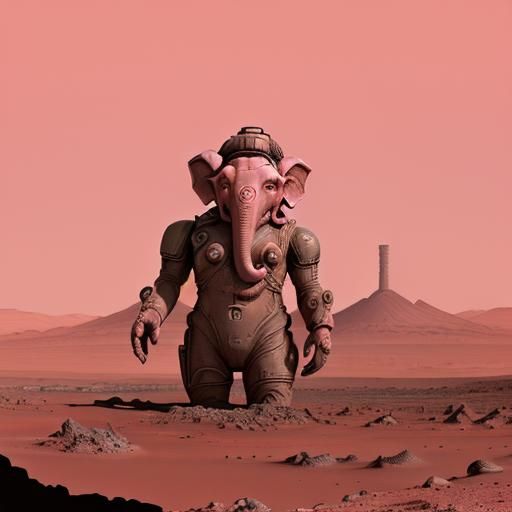 Ganesha on Mars